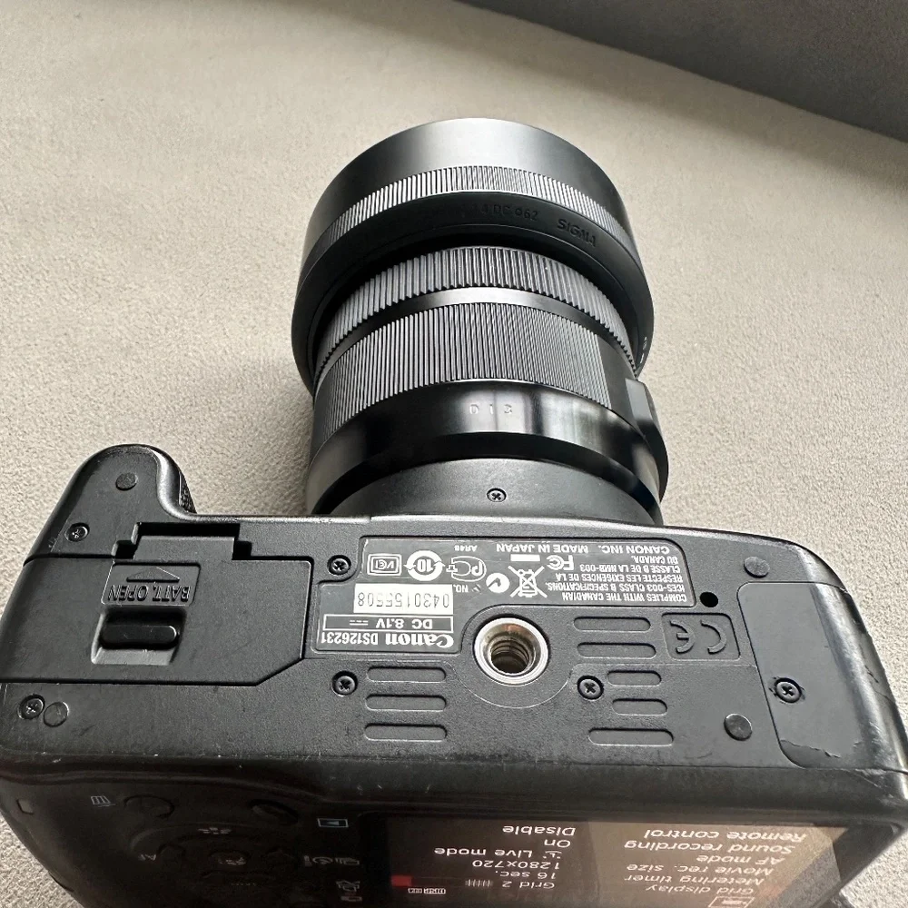 Canon Eos 500D + Sigma Art AF 30mm f/1.4